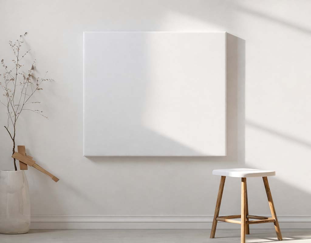 Stretch canvas framing in Dubai UAE | تمديد قماش كانفاس مع إطار دبي