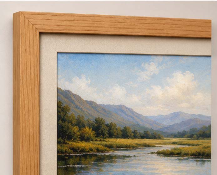 Slim Modern Picture Frame for Contemporary Interiors