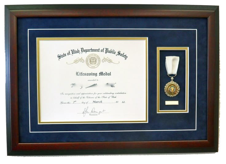 Certificate Framing